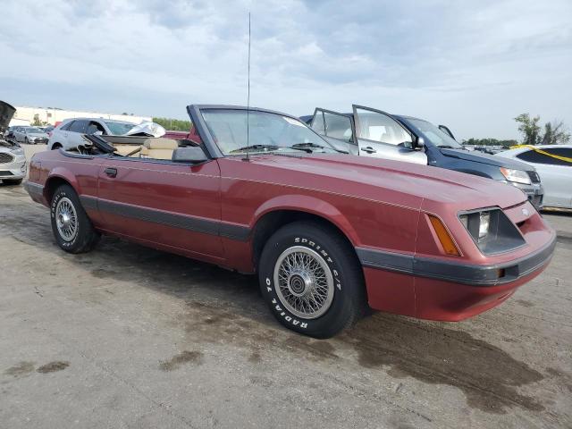 1FABP273XFF242015 - 1985 FORD MUSTANG LX BURGUNDY photo 4