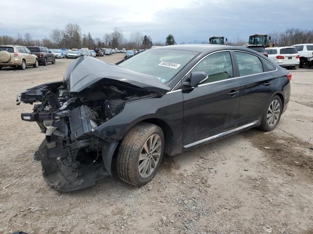 5NPE34AF2GH330372 - 2016 HYUNDAI SONATA SPORT BLACK photo 1