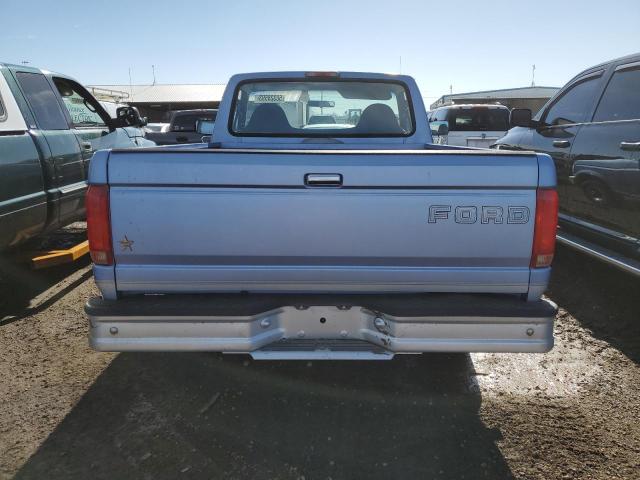 1FTEF14Y3TLB90437 - 1996 FORD F-150 BLUE photo 6