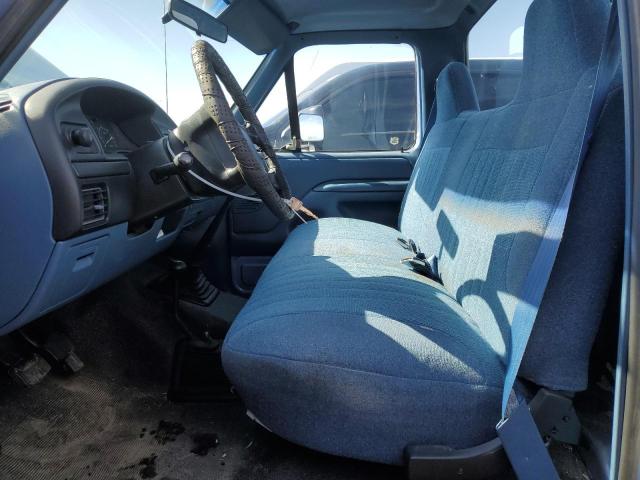 1FTEF14Y3TLB90437 - 1996 FORD F-150 BLUE photo 7