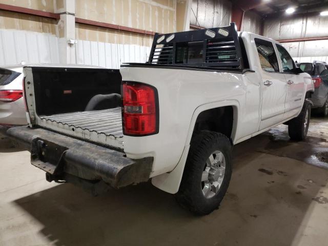 1GT120E88FF642338 - 2015 GMC SIERRA K2500 DENALI WHITE photo 3