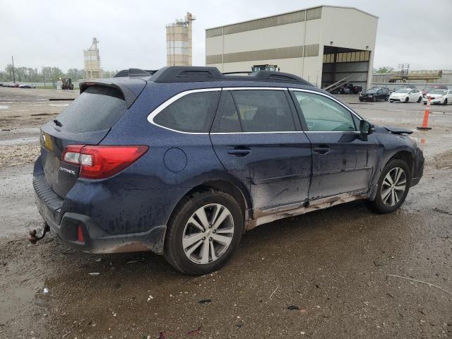 4S4BSANC5J3302620 - 2018 SUBARU OUTBACK 2.5I LIMITED BLUE photo 3