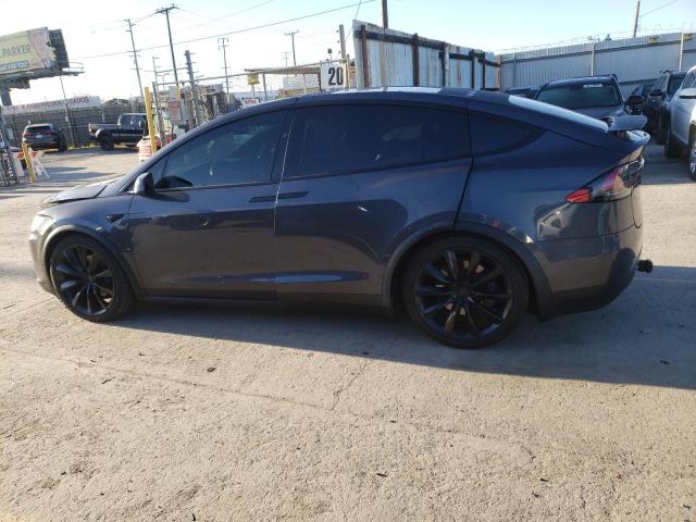 5YJXCDE27JF104740 - 2018 TESLA MODEL X GRAY photo 2