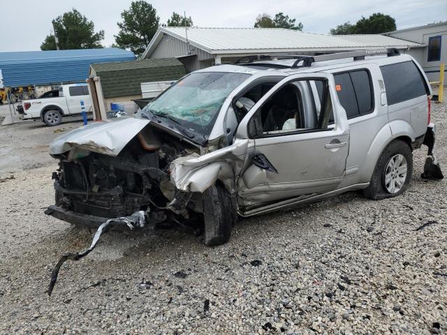 5N1AR18W65C712328 - 2005 NISSAN PATHFINDER LE SILVER photo 1