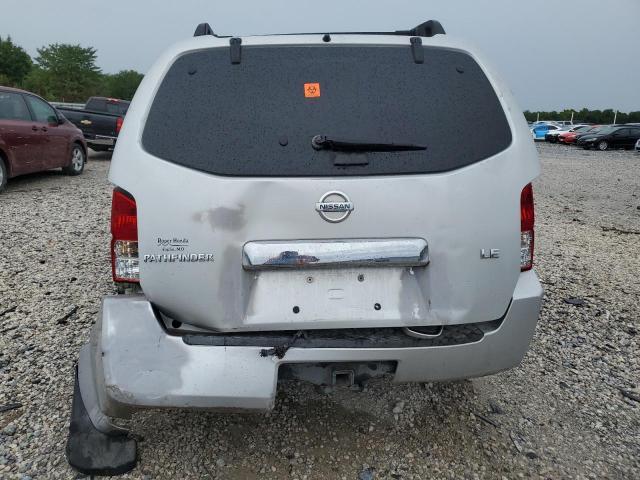 5N1AR18W65C712328 - 2005 NISSAN PATHFINDER LE SILVER photo 6