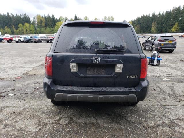 2HKYF18574H514721 - 2004 HONDA PILOT EXL BLACK photo 6