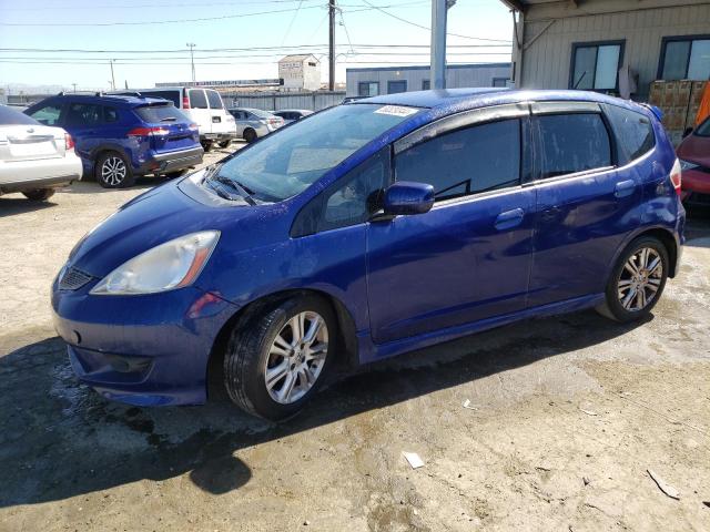 JHMGE88429S011748 - 2009 HONDA FIT SPORT BLUE photo 1