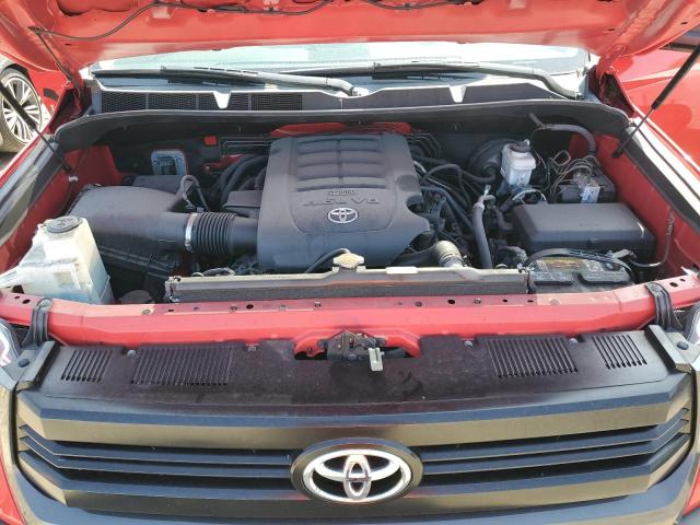 5TFRM5F14GX105456 - 2016 TOYOTA TUNDRA DOUBLE CAB SR/SR5 RED photo 11