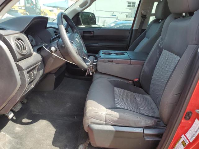 5TFRM5F14GX105456 - 2016 TOYOTA TUNDRA DOUBLE CAB SR/SR5 RED photo 7