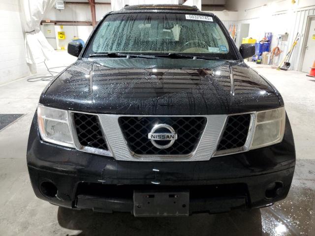 5N1AR18W36C642532 - 2006 NISSAN PATHFINDER LE შავი ფოტო 5