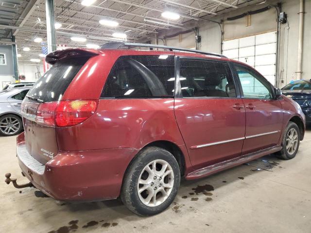 5TDBA22C35S048508 - 2005 TOYOTA SIENNA XLE RED photo 3