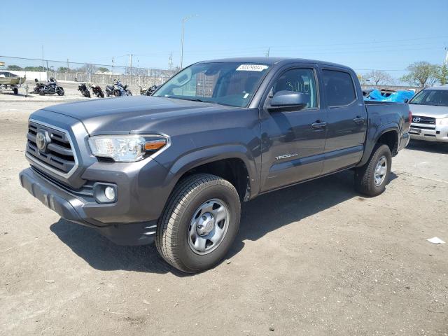 5TFAX5GN8KX140693 - 2019 TOYOTA TACOMA DOUBLE CAB CHARCOAL photo 1