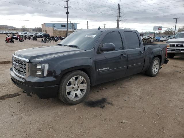 3GTEK13J88G269641 - 2008 GMC SIERRA K1500 BLACK photo 1