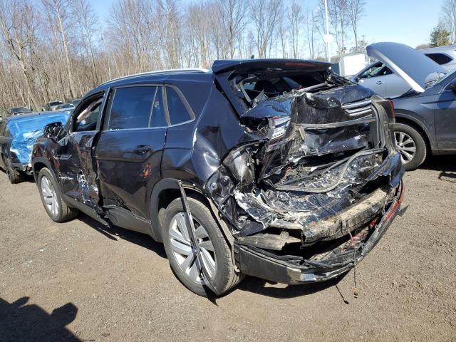 1V2KC2CA8MC203706 - 2021 VOLKSWAGEN ATLAS CROS SE Черный фото 2