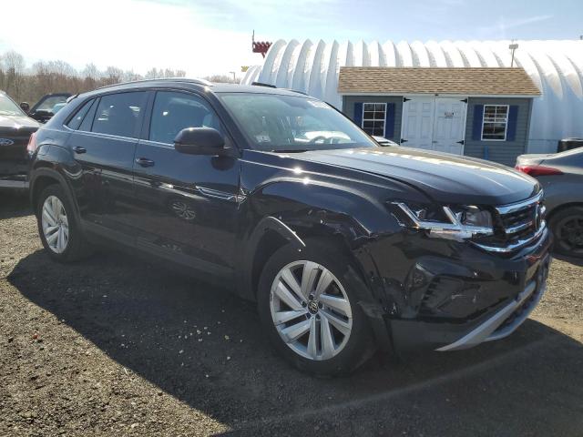 1V2KC2CA8MC203706 - 2021 VOLKSWAGEN ATLAS CROS SE Черный фото 4