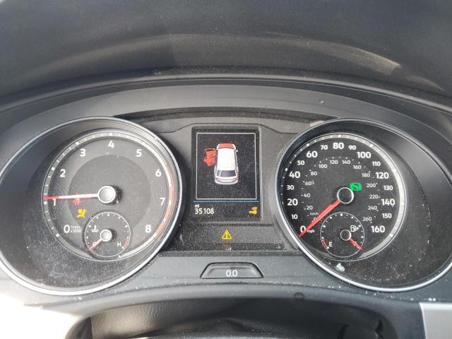 1V2KC2CA8MC203706 - 2021 VOLKSWAGEN ATLAS CROS SE Черный фото 9