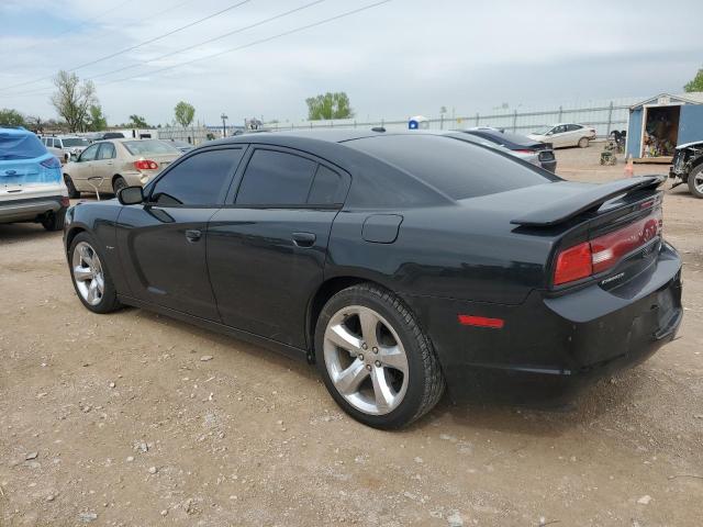 2C3CDXCT8EH161140 - 2014 DODGE CHARGER R/T GRAY photo 2