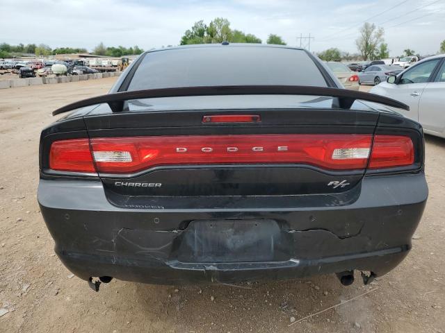 2C3CDXCT8EH161140 - 2014 DODGE CHARGER R/T GRAY photo 6