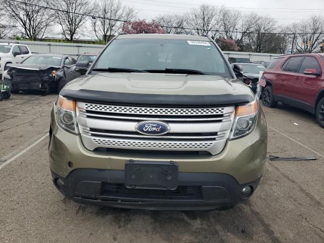 1FM5K8D80DGA67284 - 2013 FORD EXPLORER XLT GREEN photo 5