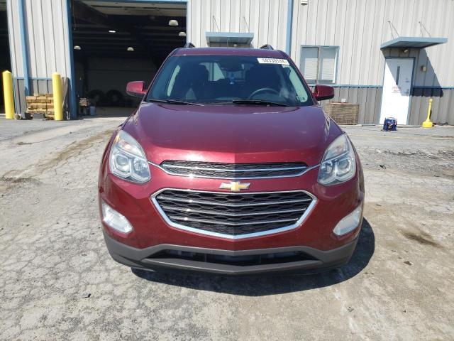 2GNALCEK4H1538442 - 2017 CHEVROLET EQUINOX LT RED photo 5