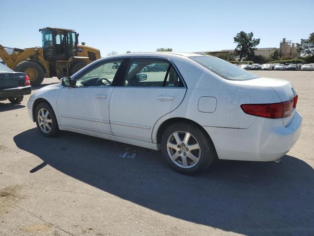 1HGCM66575A018389 - 2005 HONDA ACCORD EX WHITE photo 2