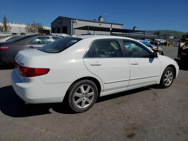 1HGCM66575A018389 - 2005 HONDA ACCORD EX WHITE photo 3