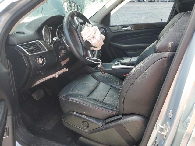 4JGDA5HB8FA527137 - 2015 MERCEDES-BENZ ML 350 4MATIC SILVER photo 7