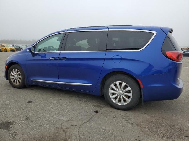 2C4RC1EG0JR260738 - 2018 CHRYSLER PACIFICA TOURING L PLUS BLUE photo 2