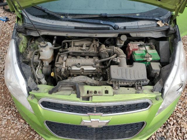 KL8CA6S9XEC480765 - 2014 CHEVROLET SPARK LS GREEN photo 11
