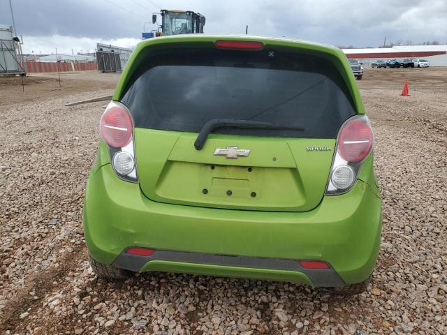 KL8CA6S9XEC480765 - 2014 CHEVROLET SPARK LS GREEN photo 6