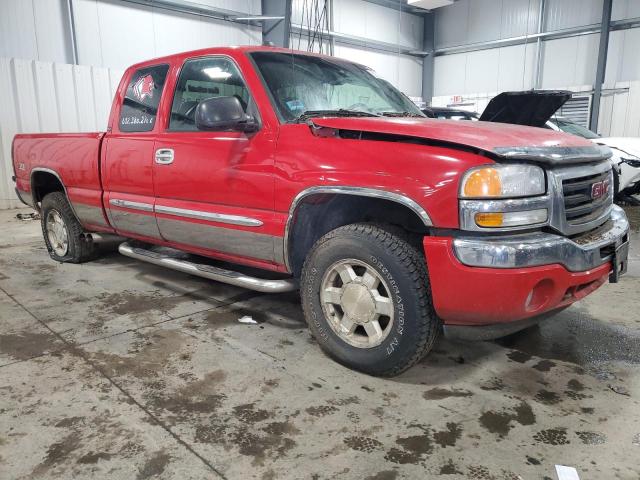 1GTEK19B15E340570 - 2005 GMC NEW SIERRA K1500 RED photo 4