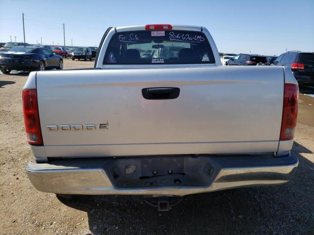 1D7HA18Z32J266933 - 2002 DODGE RAM 1500 SILVER photo 6