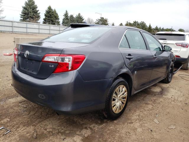 4T4BF1FK2CR166301 - 2012 TOYOTA CAMRY BASE GRAY photo 3