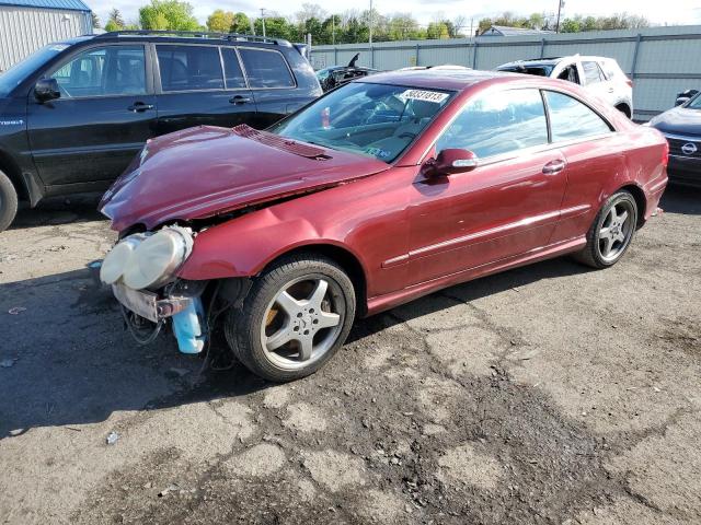 WDBTJ75J43F060061 - 2003 MERCEDES-BENZ CLK 500 RED photo 1