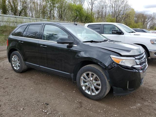 2FMDK4KC8BBB52387 - 2011 FORD EDGE LIMITED BLACK photo 4