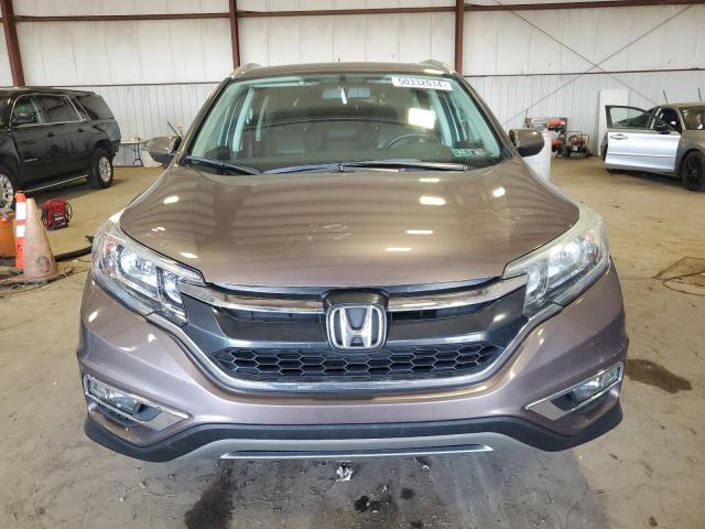 2HKRM4H76GH615539 - 2016 HONDA CR-V EXL TAN photo 5