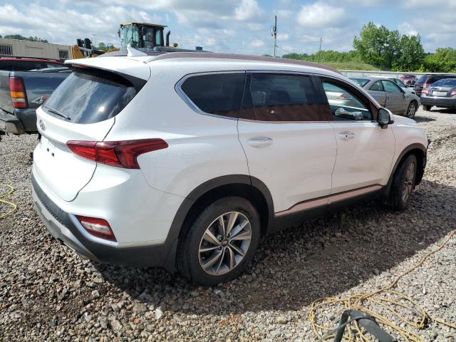 5NMS33AD1LH273018 - 2020 HYUNDAI SANTA FE SEL Սպիտակ լուսանկար 3