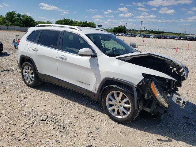 1C4PJLDB2GW320064 - 2016 JEEP CHEROKEE LIMITED WHITE photo 4