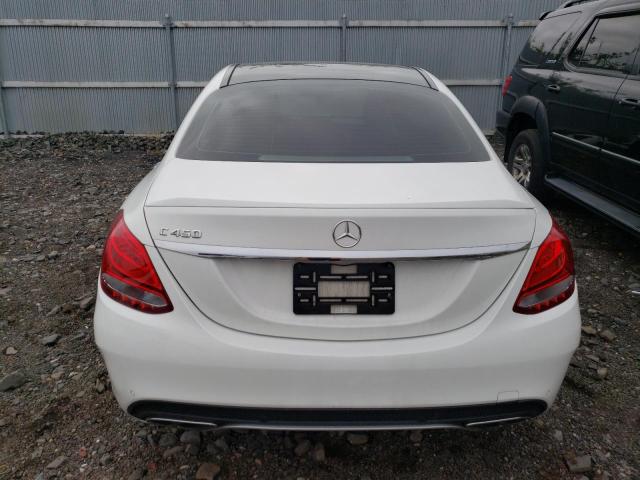 55SWF6EB2GU113545 - 2016 MERCEDES-BENZ C 450 4MATIC AMG WHITE photo 6