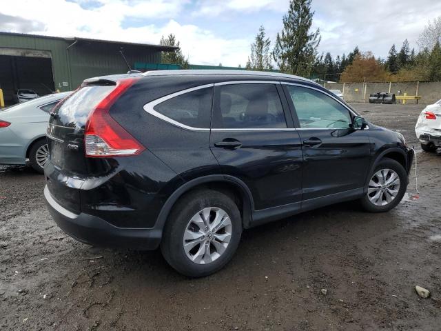 2HKRM4H73EH636930 - 2014 HONDA CR-V EXL BLACK photo 3