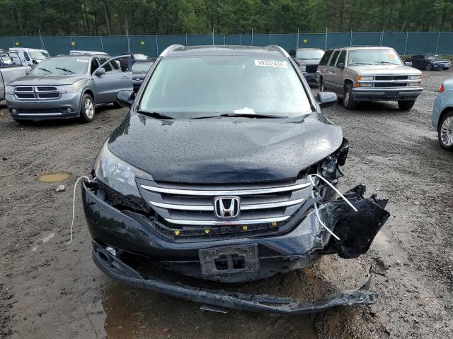 2HKRM4H73EH636930 - 2014 HONDA CR-V EXL BLACK photo 5