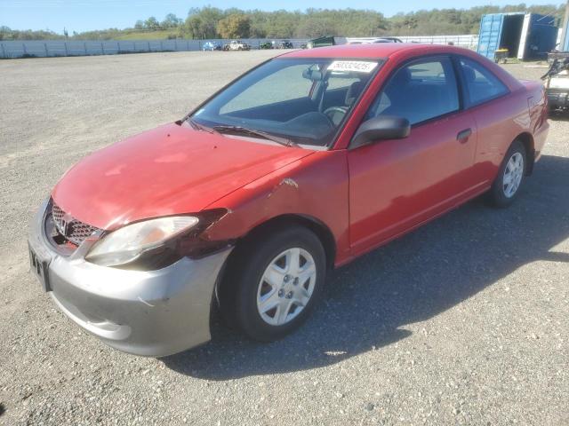 1HGEM22155L061234 - 2005 HONDA CIVIC DX VP RED photo 1