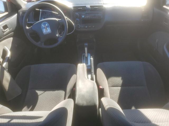 1HGEM22155L061234 - 2005 HONDA CIVIC DX VP RED photo 8