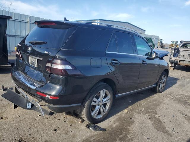 4JGDA5HB6FA522793 - 2015 MERCEDES-BENZ ML 350 4MATIC BLACK photo 3
