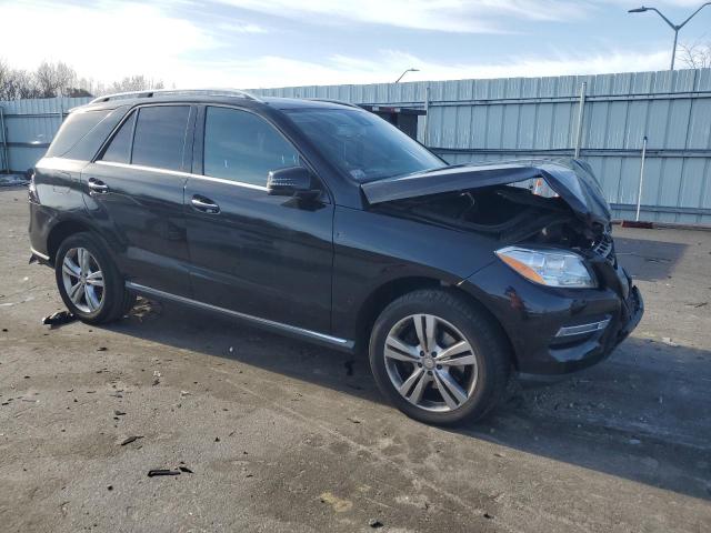 4JGDA5HB6FA522793 - 2015 MERCEDES-BENZ ML 350 4MATIC BLACK photo 4