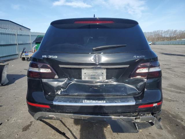 4JGDA5HB6FA522793 - 2015 MERCEDES-BENZ ML 350 4MATIC BLACK photo 6