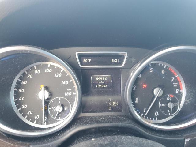 4JGDA5HB6FA522793 - 2015 MERCEDES-BENZ ML 350 4MATIC BLACK photo 9