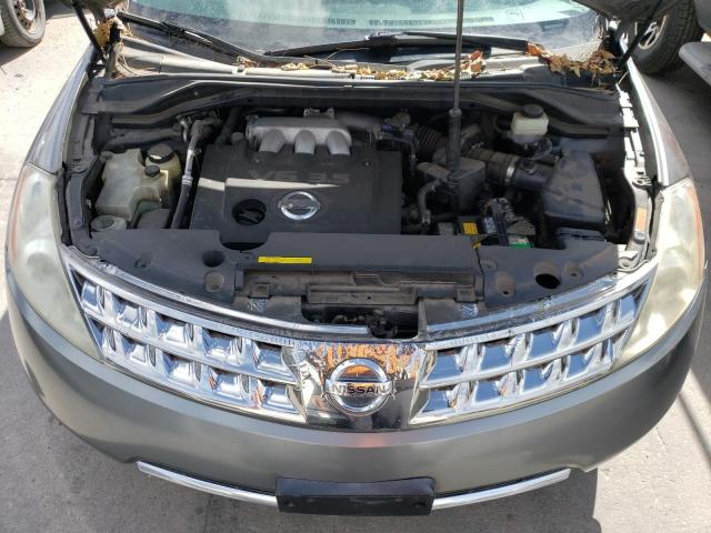 JN8AZ08W96W523305 - 2006 NISSAN MURANO SL GRAY photo 12