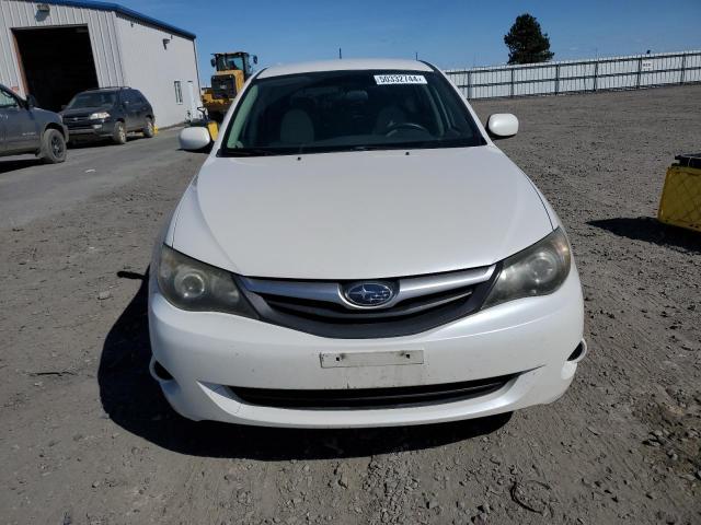 JF1GH6A67BG811937 - 2011 SUBARU IMPREZA 2.5I WHITE photo 5