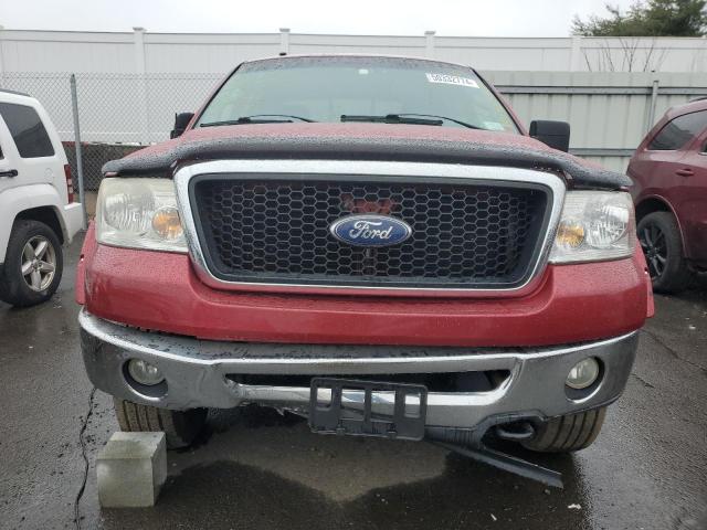 1FTPW14547FB42206 - 2007 FORD F150 SUPERCREW MAROON photo 5